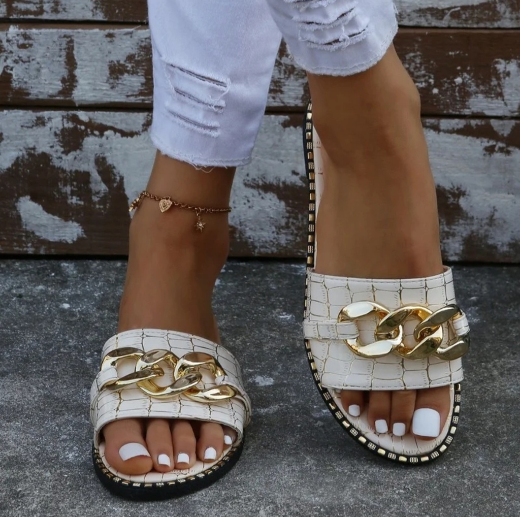 Sandalias planas para mujer 