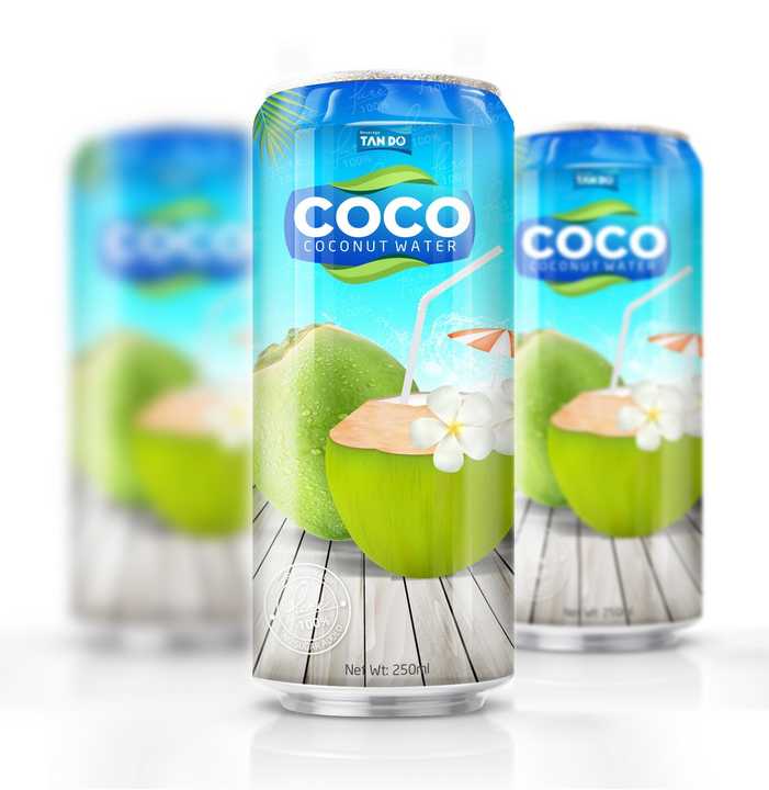 Bebida de agua de coco