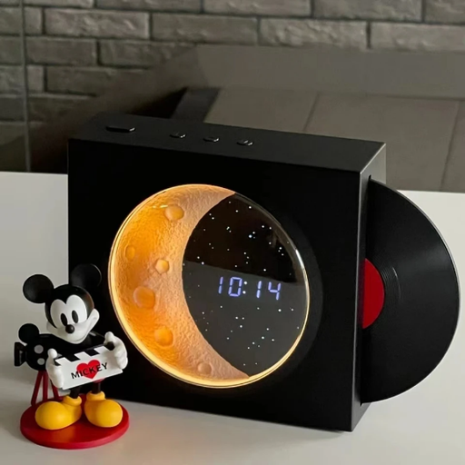 Reloj Lunar y Altavoz 