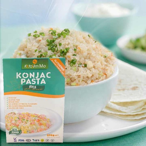 Konjac-arroz sin azúcar