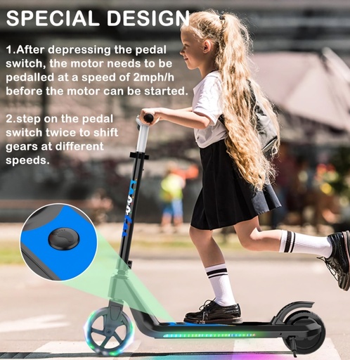 Patineta eléctrica para niños